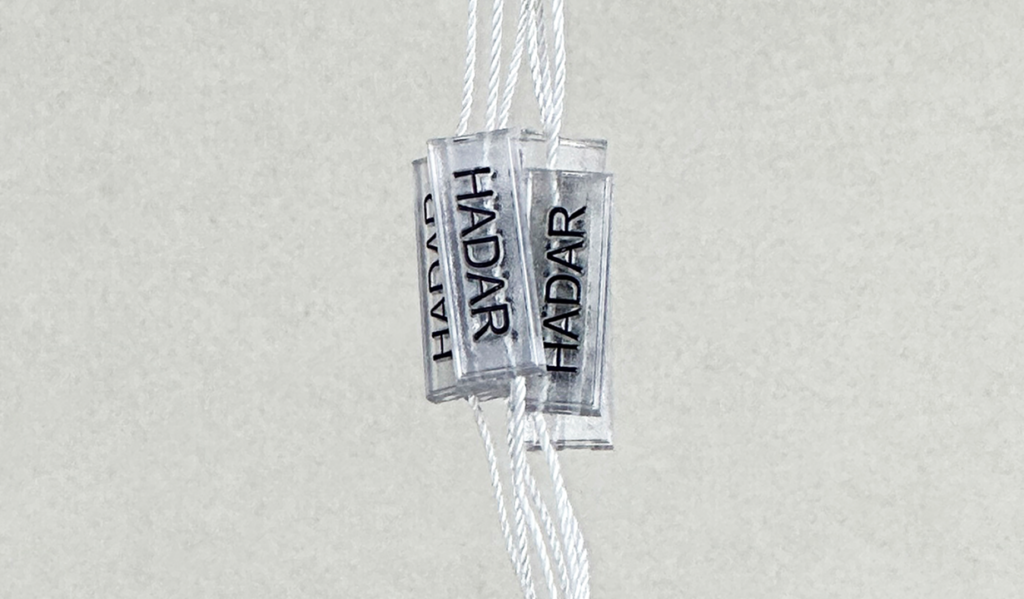 Lacre Transparente c/ Logo em Relevo